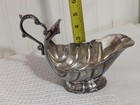 The Bombay Co Victorian Sterling Silver Plated Gravy Sauce Boat 7  With Ladel