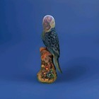 Pair Of Majolica Style Ceramic Birds