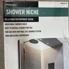 Everbilt Watershield Shower Niche System Foam Black 12 25  X 26 25  X 3