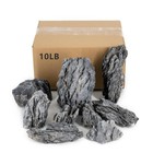 Natural Seiryu Stones For Aquascaping   Terrariums - 10lb Decorative Rocks  2-7 