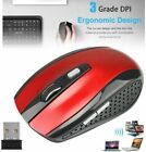 2 Wireless Optical Mouse Mice 2 4ghz Usb Receiver For Laptop Pc Computer Dpi Usa