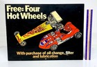 Vintage Hot Wheels 1978 Dealer Sign Rare Store Display For Shell Stations