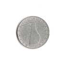 1954 Italy - 5 Lire - 417 - Aluminum - 1g