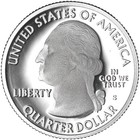 2019 S National Parks Quarter American Memorial Gem Dcam Proof Cn-clad