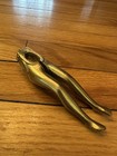 Vintage Solid Brass Naked Lady Legs Nutcracker England