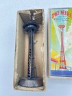 Seattle Space Needle 5 1 2    Bronze 1962 World   s Fair Souvenir W  Original Box