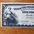 Philippines-usa 1933 5 Pesos
