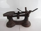 Antique Cast Iron Weighing Scales With Old Tin   The 10 Original Weights