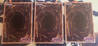 Yugioh  Egyptian God 3 Card Set  Slifer Ra Obelisk Prismatic Secret Rare Tn19
