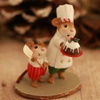 Wee Forest Folk Limited Edition M-641a - Christmas Pudding Pals