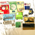 Assorted Vintage Snaps Fasteners Hooks Eyes Sewing Notions Most New Some Used