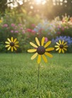 Beloit Plastics 12  Diameter Sunflowers daisy  4 Pack  24  Tall Pinwheel And   