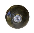Rare Antique Norwegian Glass Fishing Float Perfect Laurvig Seal 1872-1926