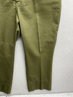 Vtg Boy Scouts Of America Mens Olive Green Uniform Pants 40x32 Cargo Pockets Bsa