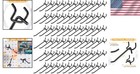 100 Count 4-inch Stainless Steel Black Peg Board Hooks - For Easy Garage Storage