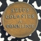  1835  Prince Edward Island Ships  Colonies   Commerce Token Lot t7940 Pe-10-28