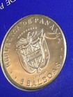 1970 Panama Five 5 Balboas Proof Low Mintage Silver Coin Asw 1 06 Oz