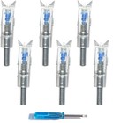Pack Of 6 Led Lighted Nocks For Crossbow Bolts 0 300   7 62mm W  Tool