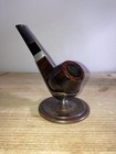 Ferndown Reo Three Star Les Wood Handmade Bulldog Tobacco Pipe Smoked Once