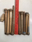 Wood Spools Bobbins Wooden Industrial Style 3 -10  Spindles Quills Mixed Lot-10