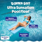 Trc Recreation Ultra Sunsation 2 5 Inch Thick Foam Pool Float Mat  Marina Blue