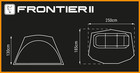 Fox New Frontier 11 Camo Carp Fishing Bivvy   Vaper Peak Cum370