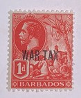 Travelstamps  Barbados Stamps Sg197 Mint Og Never Hinged 1d War Tax 