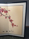 Japanese Byobu Painting Four Panel Foldable Artwork Size 48x24