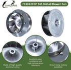 70302201p T45 Metal Blower Fan Compatible With Speed Queen  Huebsch  Unimac  Ips