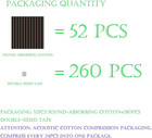 52 Pack Acoustic Foam Panel Wedge Studio Soundproofing Wall Tiles 12  X 12  X 1 