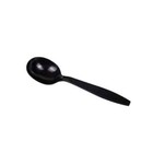 Karat Ps Plastic Extra Heavy Weight Soup Spoons - Black - 1 000 Ct  U2022b