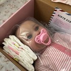 Baby Girl Doll Gift Set New In Box Realistic Newborn Doll W  Accessories  Bottle