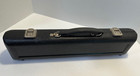 Flute Case Compact Hard Shell Black Blue Lining Case Only - No Flute