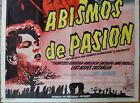 1954 Luis Bunuel Abismos De Pasion 1sh Movie Poster Wuthering Heights Adaptation