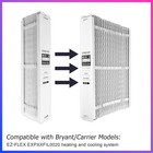 2pcs 20  X 25  X 5   Merv 10 Ez Flex Air Filter Carrier   Bryant Expxxfil0020