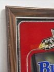 Vintage 80 s  801-202 Budweiser Light Draught Beer Mirror Wall Bar Sign 18 x22 