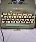 Antique 1950s Corona Sea Foam Green Electric Portable Typewriter W original Case