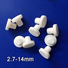 Solid Bungs Silicone Rubber Blanking Finishing Inserts End Caps Plugs White