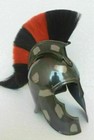 Medieval Armour King Crusader Troy Helmet Black Finish Armor Steel Helmet Gift