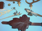 Vintage Cuckoo Clock Parts