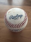 Official Rawlings Game Used Major League Baseball Mlb Real Leather  37 Fast Ship