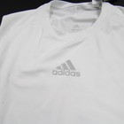Adidas Techfit Compression Top Men s White New With Tags