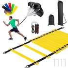 Soccer Training Equipment Set  20 Feet 12 Rungs Pro Speed   Agility Ladder Set