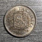 Finland 100 Markkaa 1956 Silver Coin Au-unc Condition