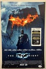 Christian Bale Signed The Dark Knight 12x18 Movie Poster Autographed Jsa Coa