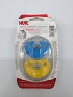 2 Pack Nuk Orthodontic Pacifiers Glow In The Dark 