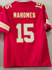       tariffs    Free youth s Patrick Mahomes  15 Chiefs Fuse Red Sewn Stitched Jersey