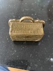 San Francisco Pan Pacific Exposition 1915 Brass Paperweight  Purse