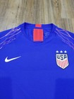 Nike Usa Soccer Squad Pre Match Women s Jersey Blue Cj4260-443 Sz Medium Msrp 65