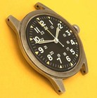 Df9  1975 Signed Gg-w- 113 Military Hack Center Seconds Mens Wrist Watch Benrus 